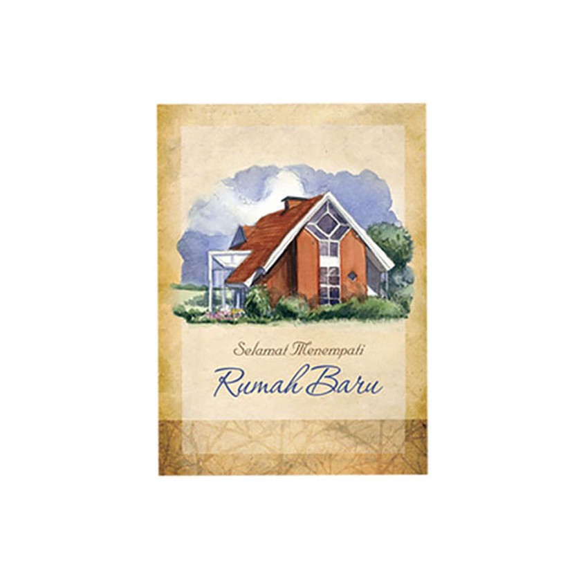 Jual Kartu Ucapan Selamat Menempati Rumah BaruKartu Ucapan Pindah Rumah