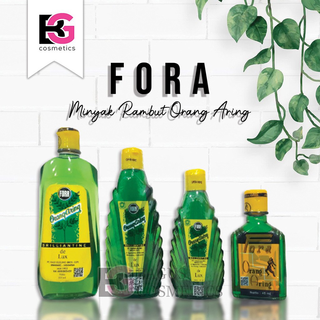 ⭐BAGUS⭐ FORA MINYAK RAMBUT ORANG - ARING | 45 / 65 / 100 / 125ML | Shopee  Indonesia