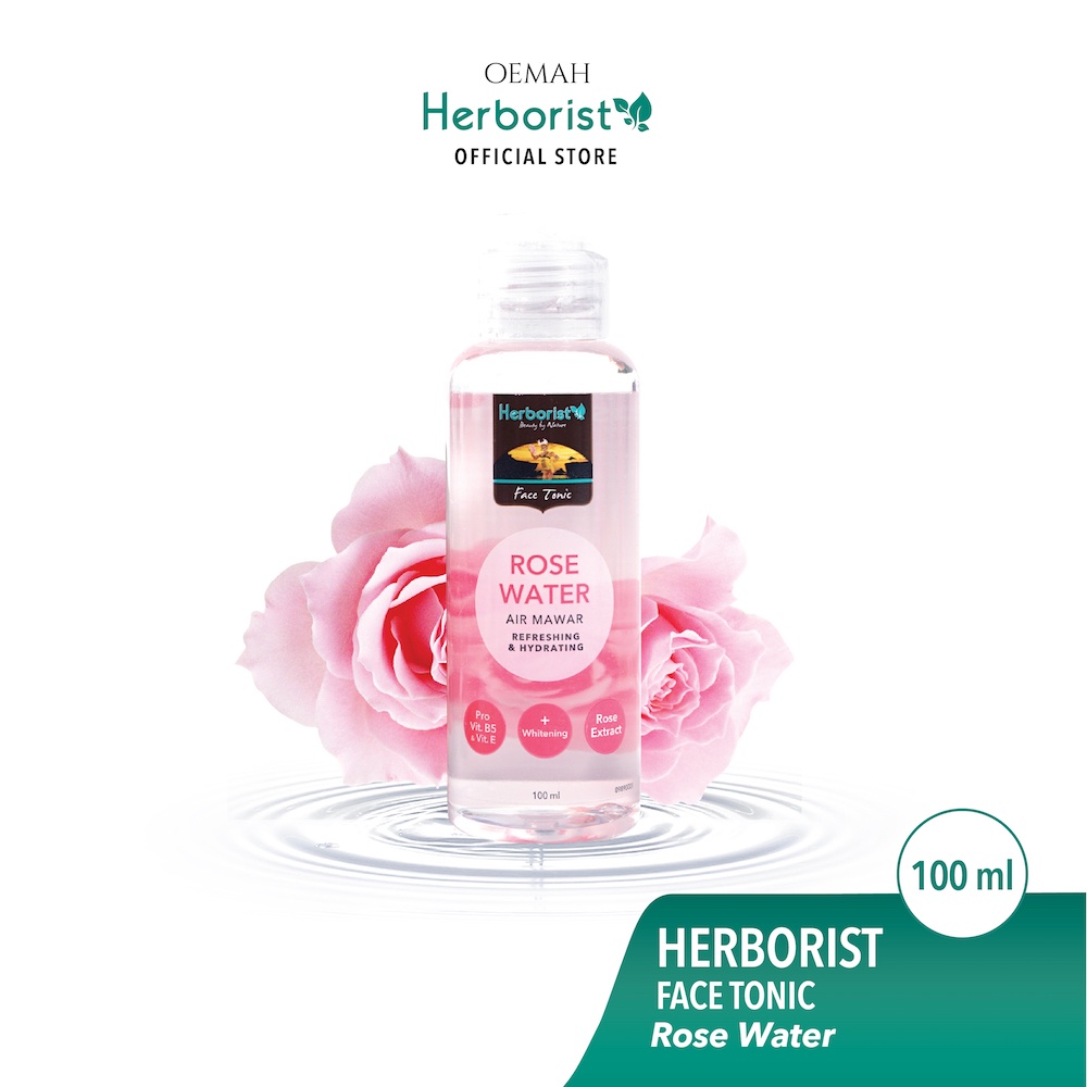 Jual Rose Water Herborist 100 ml / Face Tonic / Face Toner / Air Mawar