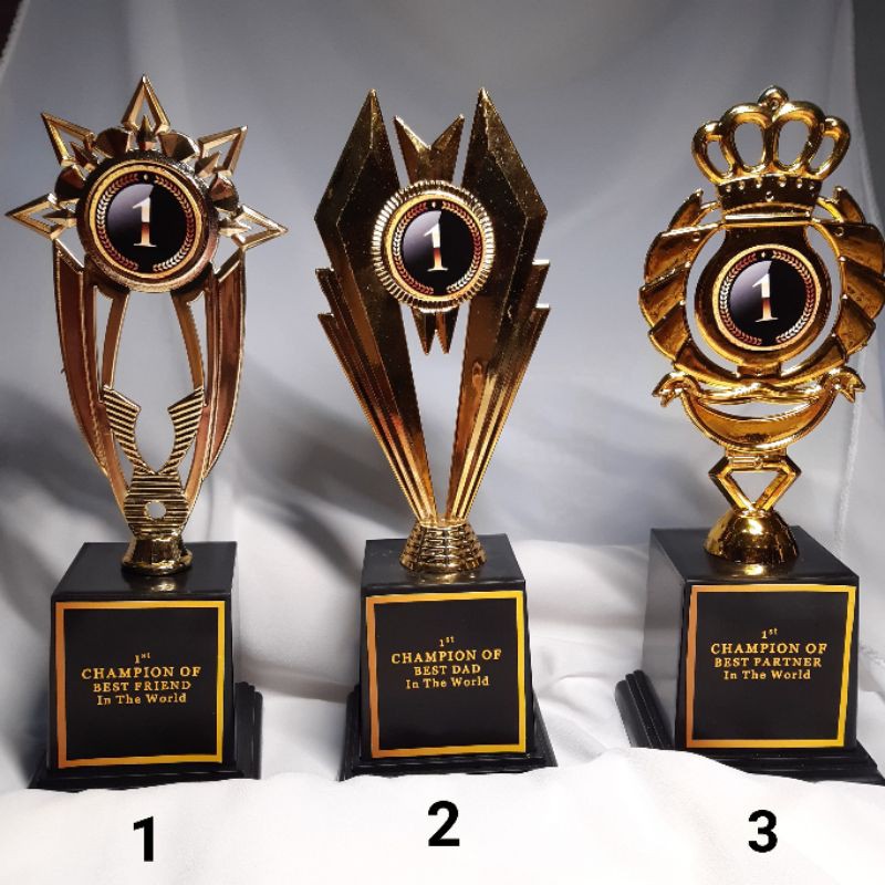 Piala custom anniversary/piala boyfriend girlfriend/trophy boyfriend |  Shopee Indonesia