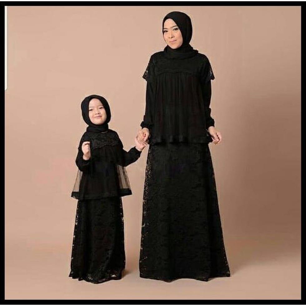 Gamis Brokat Couple Ibu Anak Harga Terbaik September 2021 Shopee Indonesia gamis brokat couple ibu dan anak