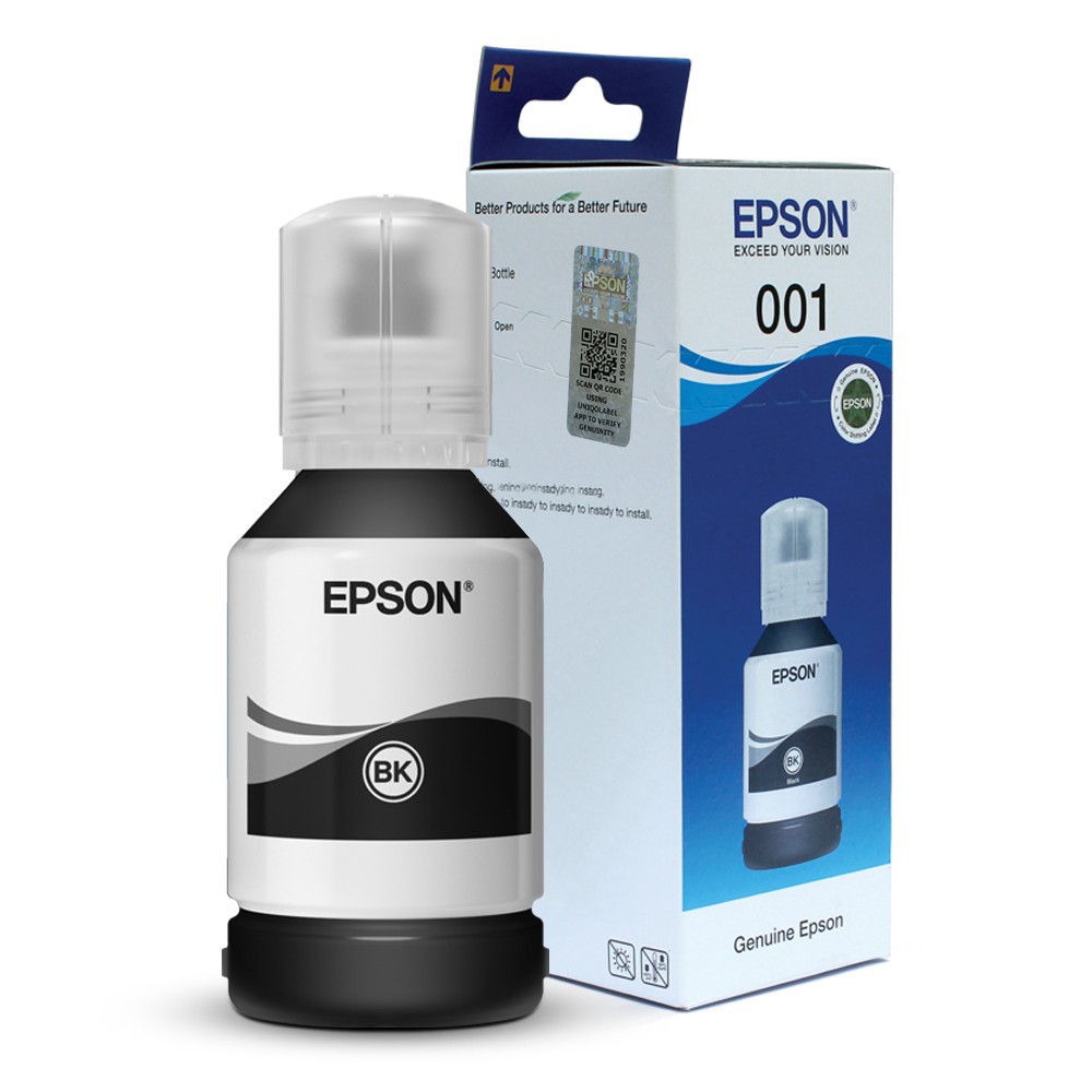 Jual Tinta Ink Epson 001 Black Original Shopee Indonesia