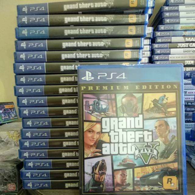 Jual Gta V Ps4 Region 3 Premium Edition / Gta 5 Ps4 | Shopee Indonesia
