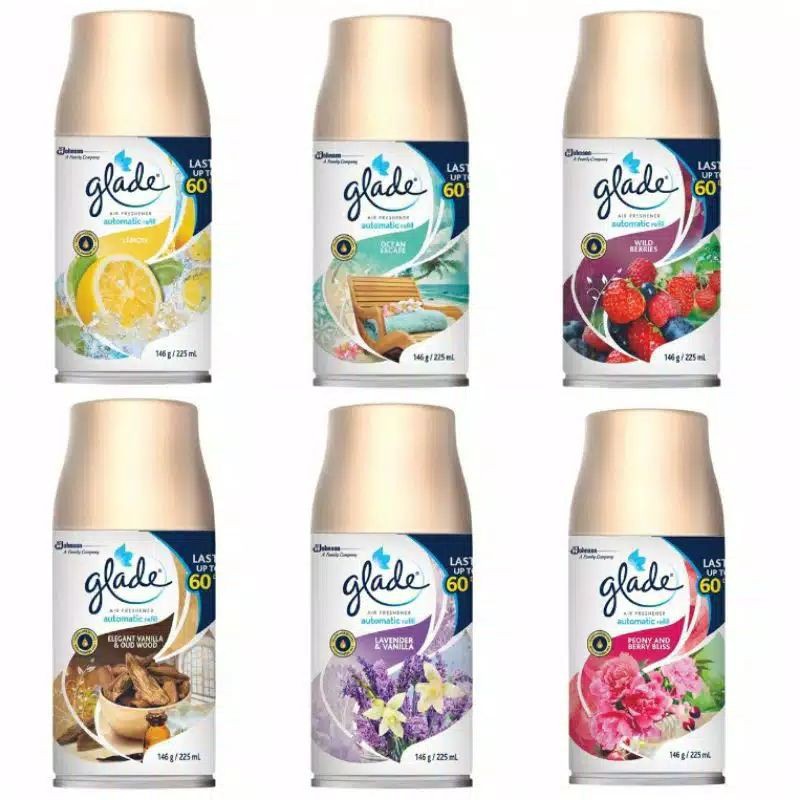 Jual Glade Air Freshener Automatic Refill 225 ml Shopee Indonesia