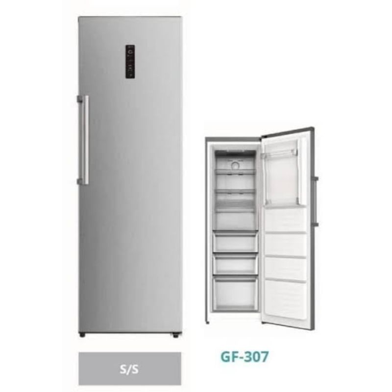Jual FREEZER GEA GF307 UPRIGHT FREEZER / REFRIGERATOR GF 307 Reversible Shopee Indonesia
