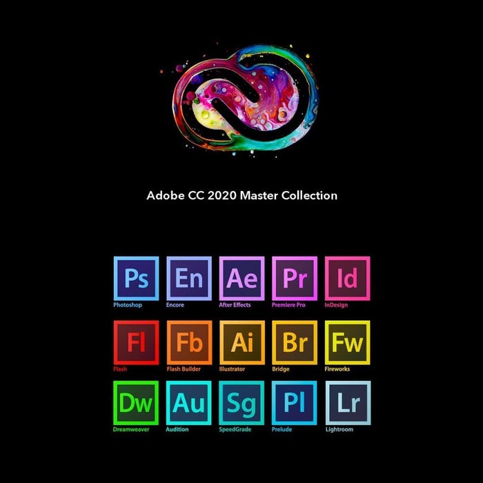 Adobe CC 2020 Master Collection via Google Drive Shopee