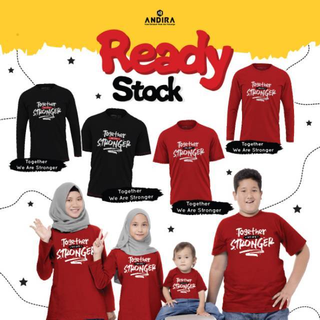 Jual Kaos seragam keluarga kelas kantor Indonesia|Shopee Indonesia