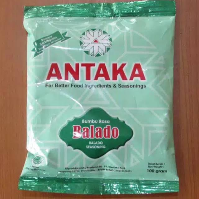 Antaka bumbu tabur rasa balado 100gr Shopee Indonesia