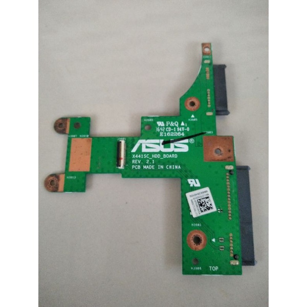 Jual child board dari motherboard ke hdd dan dvd laptop asus x441 x441s