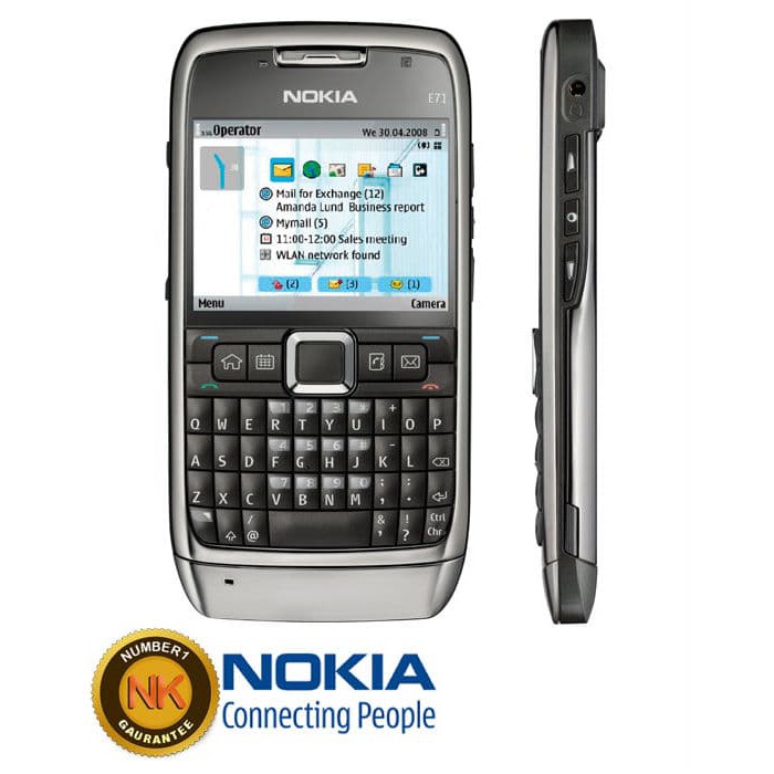 DISKON Nokia E71 Jadul, Refubished, Bergaransi, Handphone