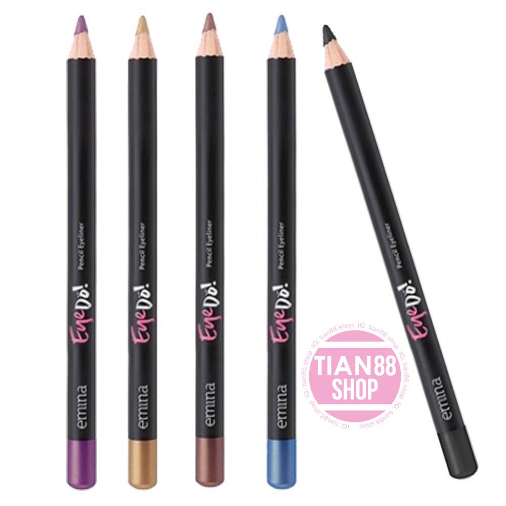 Jual 065. Emina Eye Do Pencil Eye Liner Brown Eyeliner Pensil Coklat | Shopee Indonesia