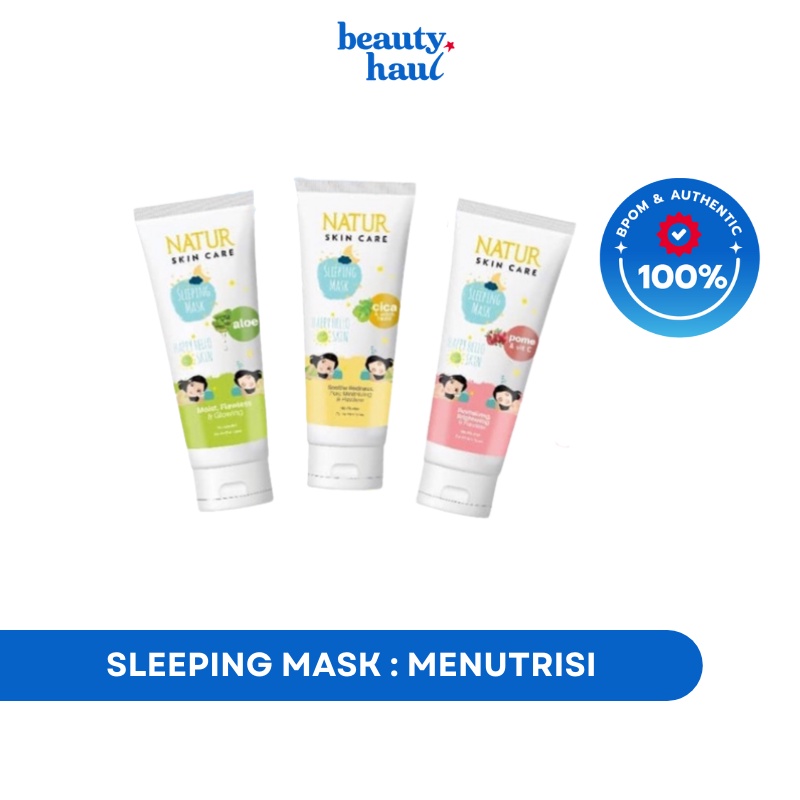 Jual NATUR Sleeping Mask Aloe Vera Shopee Indonesia