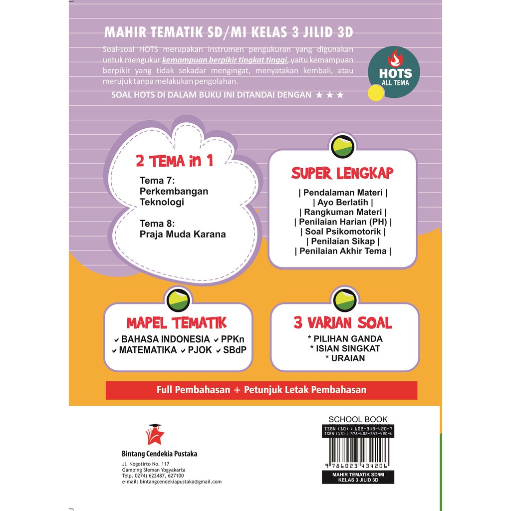 Contoh Soal Hots Matematika Kelas 3 Sd Soal Kelasmu