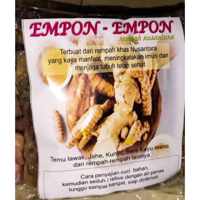 JAMU EMPON - Empon Corona Minuman Tradisional 1pack isi 10bks | Shopee  Indonesia