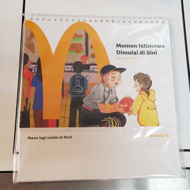 Jual Kalender Mcd Mcdonalds 2020 | Shopee Indonesia