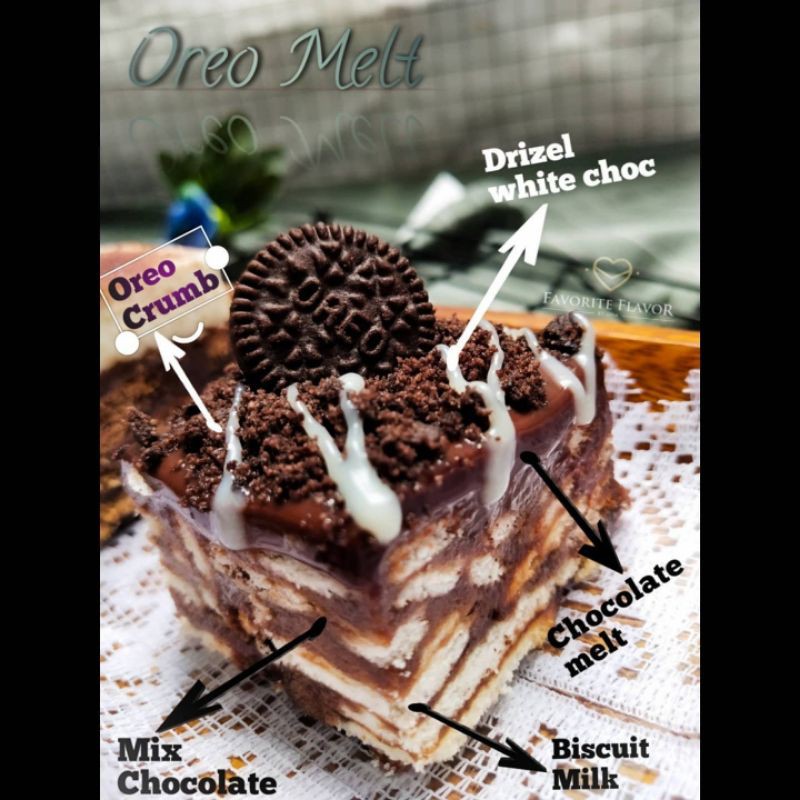 BisCake (Biskuit Cake) - kue Coklat Oreo / Oreo Cake | Shopee Indonesia
