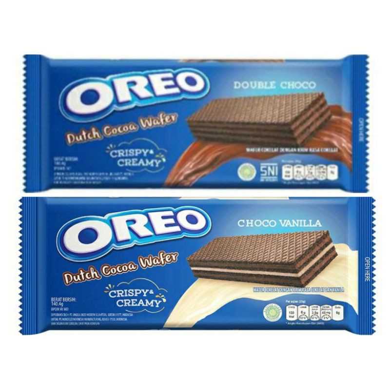Jual Oreo Wafer 140 Gr Coklat /Vanilla | Shopee Indonesia