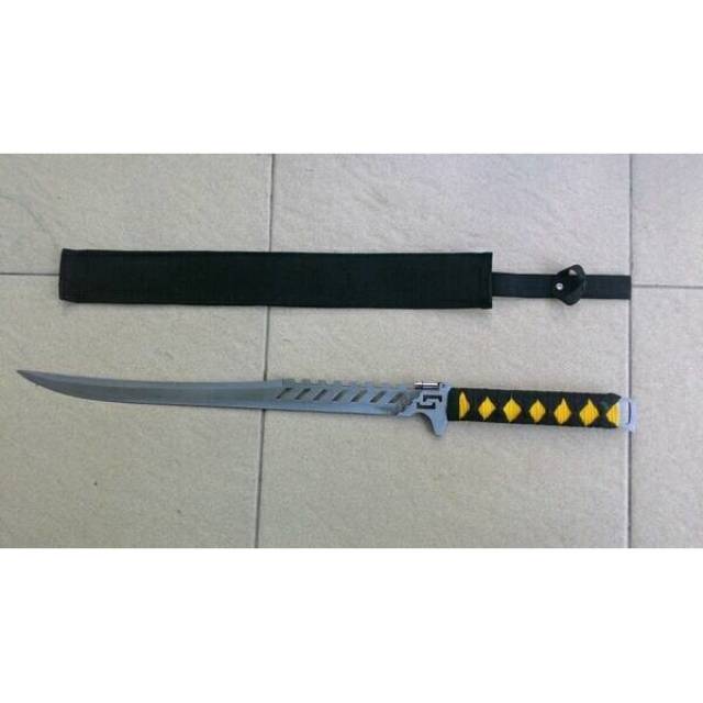 Pedang Samurai Katana P44 1 Senter Steel Baja Import Shopee