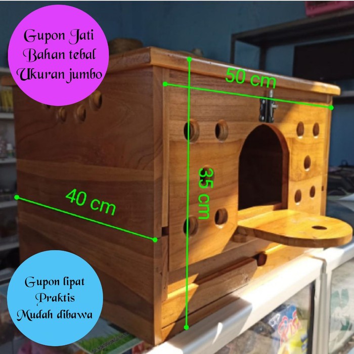 Jual Gupon Jati Lipat - Kandang Jati Lipat Merpati Indonesia|Shopee Indonesia 700_X_700_jpg