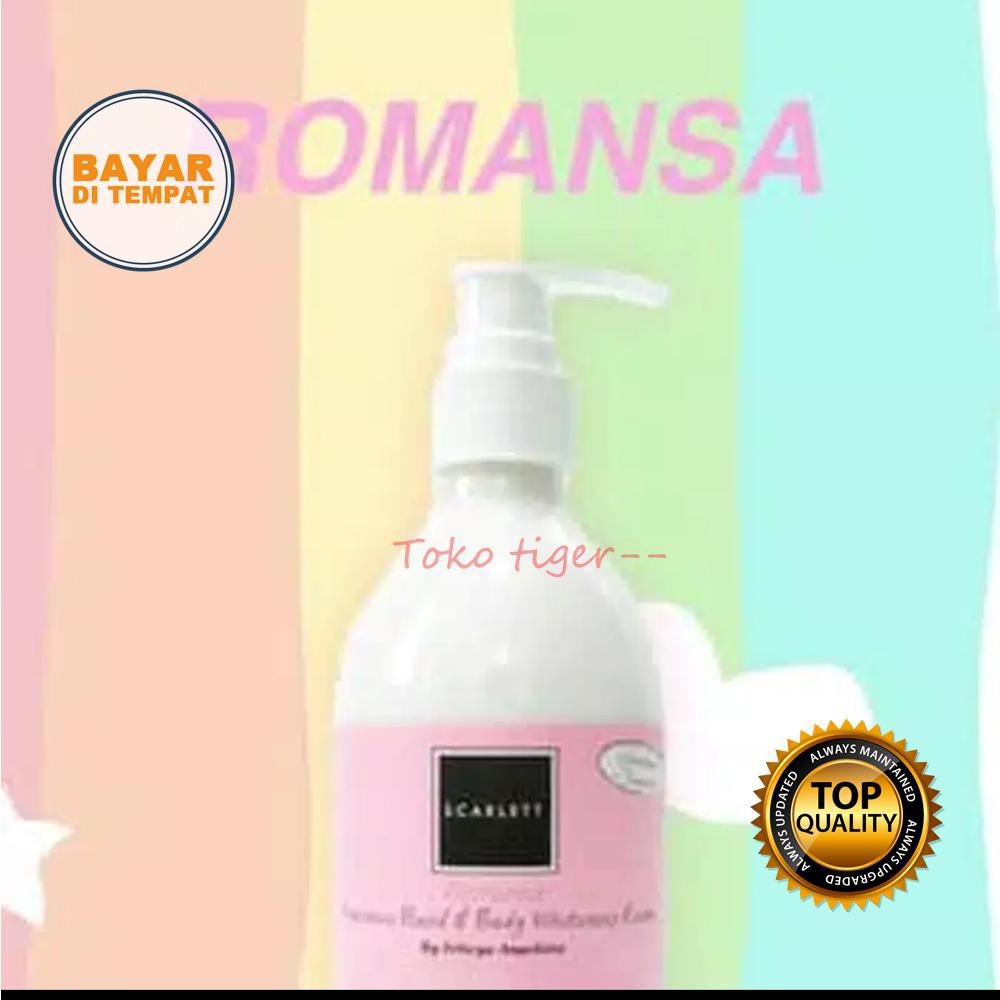 Jual Scarlet Whitening Body Lotion Romansa atau Fatansia Aman, Halal