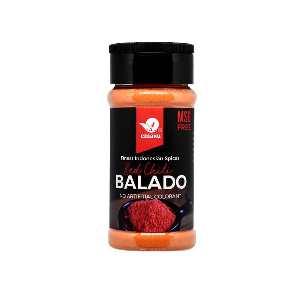 Emaku Bubuk Balado Bumbu Masak Dapur Tabur Balado Powder 60gr Non MSG