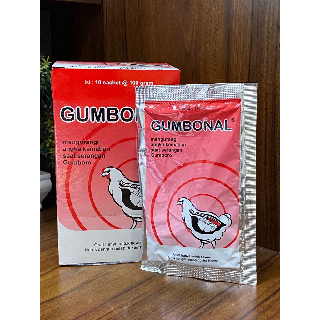Jual GUMBONAL MEDION 100 gr KEMASAN 1 box OBAT GUMBORO UNGGAS AYAM