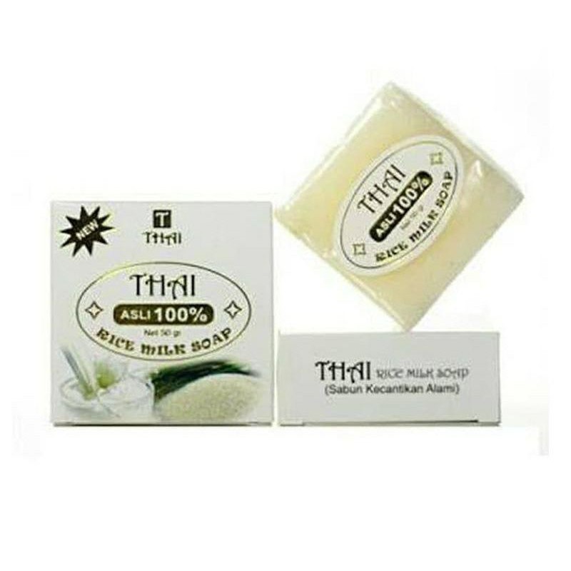 Jual THAI RICE MILK SOAP 50GR Shopee Indonesia
