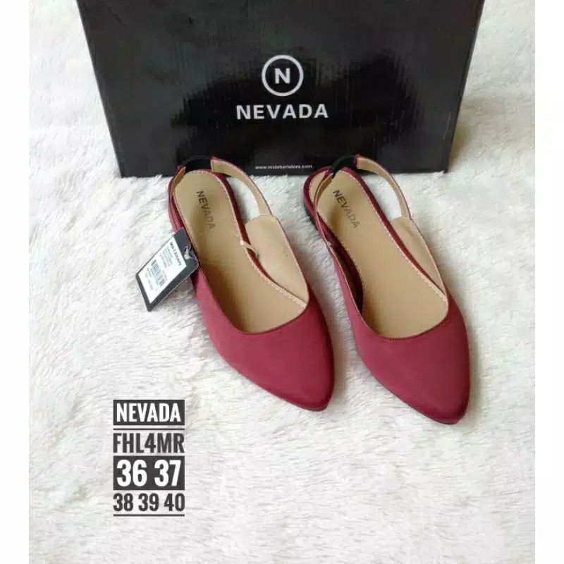 FLAT SHOES NEVADA BRANDED MATAHARI SIZE 36 SAMAPI 40 Shopee Indonesia