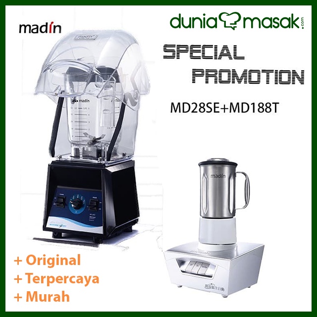 Jual MADIN BLENDER MD28SE + MD188T SPECIAL PACKAGE Multi Function