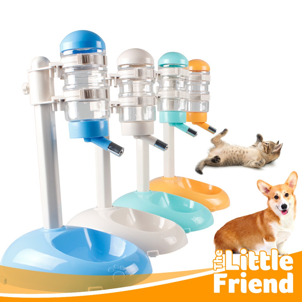 Botol Minum Tempat Makan Standing Pet Feeder Anjing Kucing Dog Cat