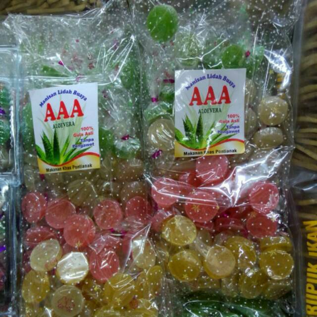 Jelly/Permen LIDAH BUAYA 150 GRAM khas PONTIANAK | Shopee Indonesia
