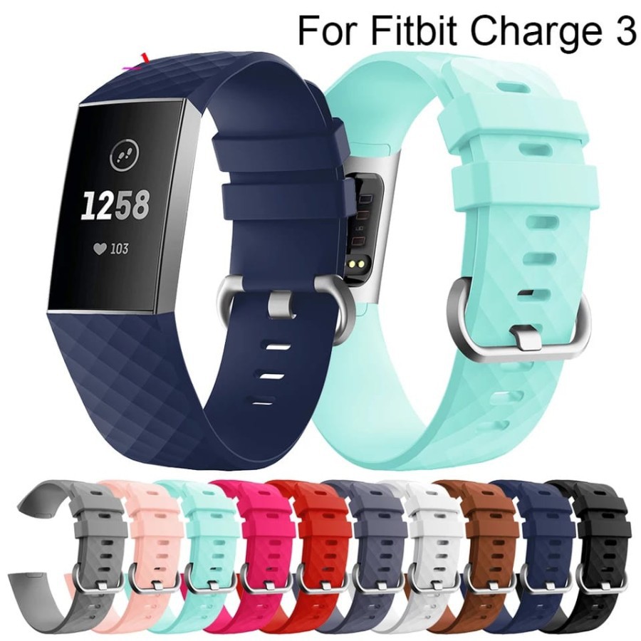 Jual Strap Band Tali Jam Fitbit Charge 3 | Shopee Indonesia