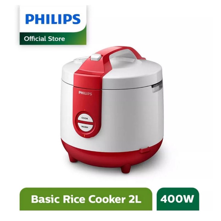 Jual Philips Rice Cooker HD 3119 Merah Shopee Indonesia