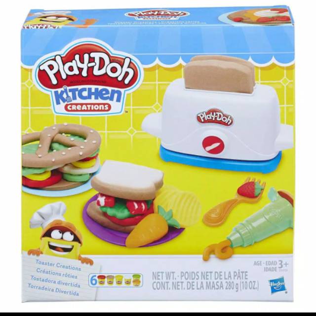 Jual Play Doh Playdoh Kitchen Creations Toster Cookies Creations | Shopee Indonesia