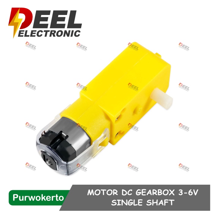 Jual MOTOR DC GEARBOX 36V SINGLE SHAFT SMART CAR BALANCING LINE