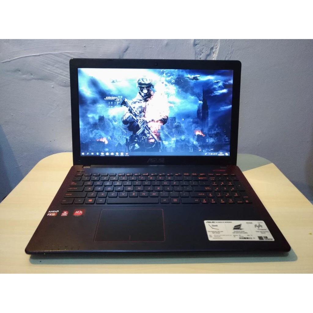 Asus X550IU Baby ROG Amd FX 7thGen setara Core i7 VGA RX460 4GB GDDR5
