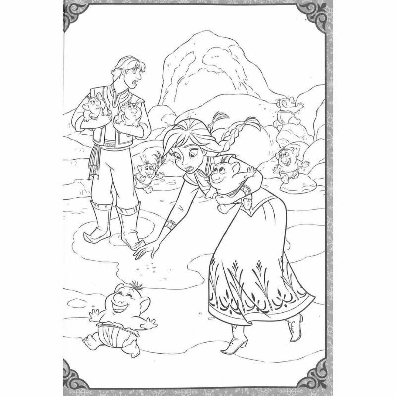 Gambar Frozen 2 Hitam Putih Untuk Mewarnai Gambar Elsa