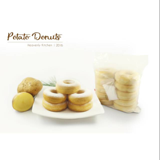 Frozen Potato & Taro Donuts Donat Kentang Donat Ubi Ungu Shopee Indonesia