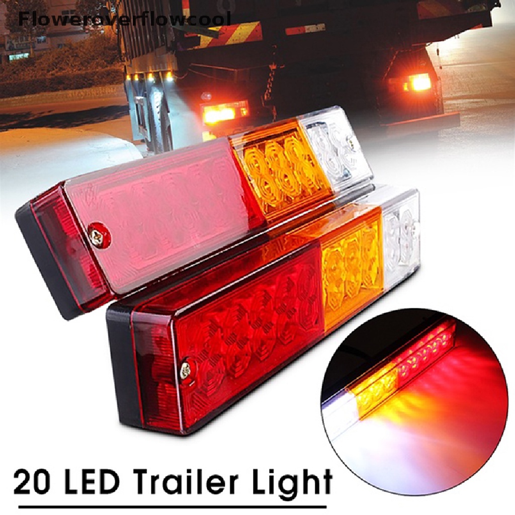 Jual Fcid Lampu Led 20Smd Indikator Sein / Rem Untuk Mobil / Truk / Trailer | Shopee Indonesia