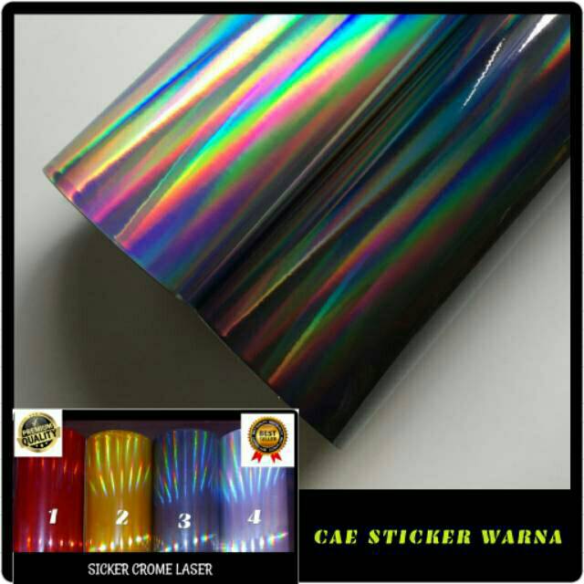 Skotlet motor Pelangi/skotlet/scotlet motor/sticker/stiker motor
