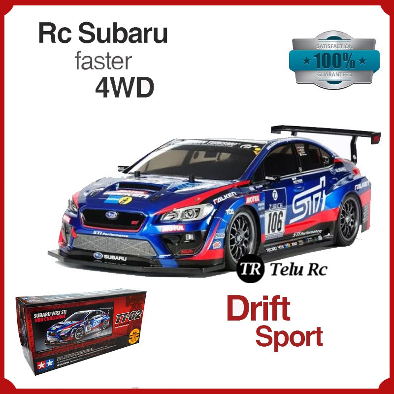 Jual Mobil Remot Balap Modifikasi Rc Drift 4Wd Subaru Mobil Remote Control Drift Tamiya Balap 4Wd Telu | Shopee Indonesia