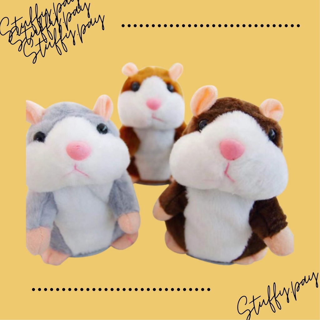 Jual Hamster Talking Hamster Bisa Menirukan Suara Hamster Doll