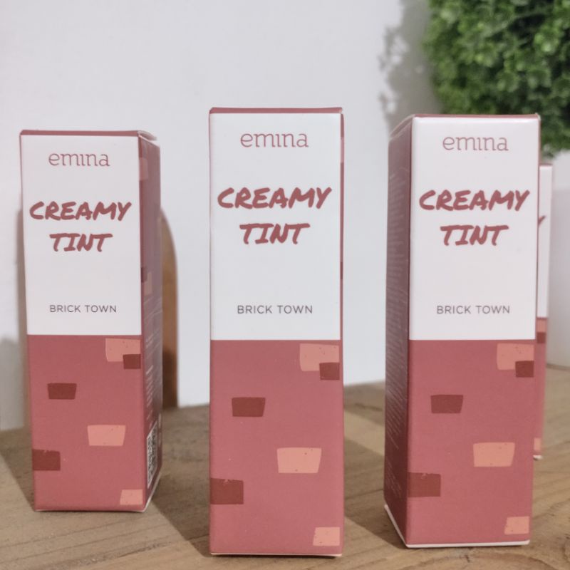 Jual NEW Emina Creamy Tint Shade Brick Town Indonesia