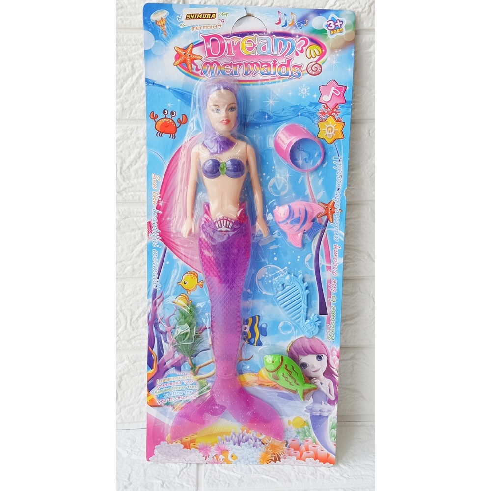 Jual Mainan Anak Perempuan Mainan Boneka Putri Duyung Mainan Murah Indonesia|Shopee Indonesia