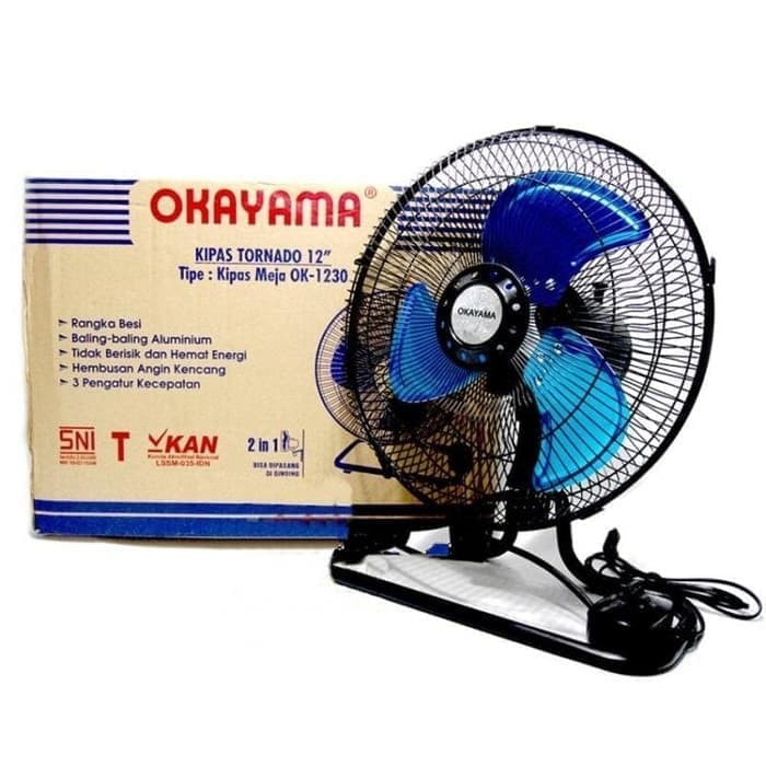 Kipas Angin Tornado Okayama 12 inch Shopee Indonesia