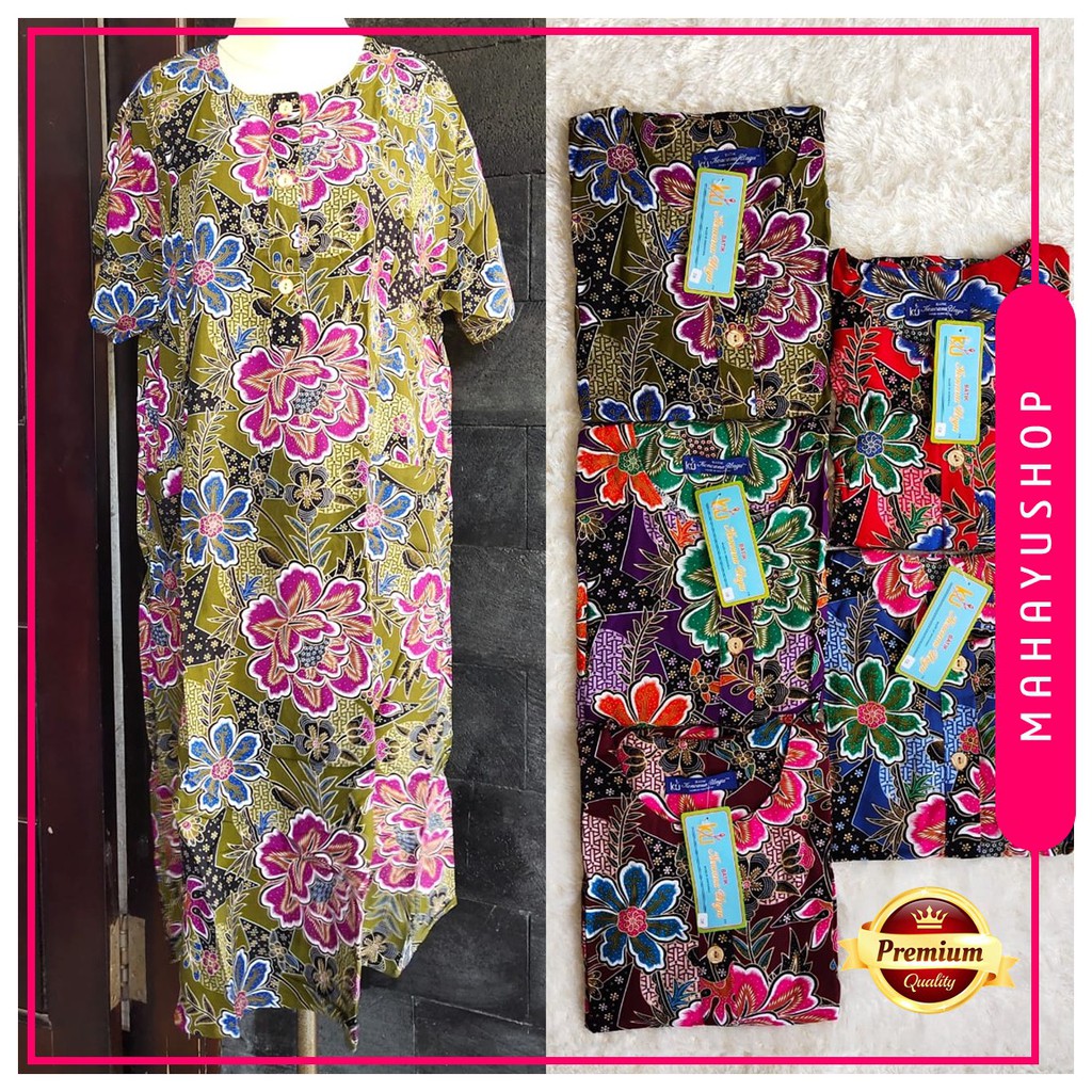 DASTER KENCANA UNGU Motif bunga besar berbintang Shopee Indonesia