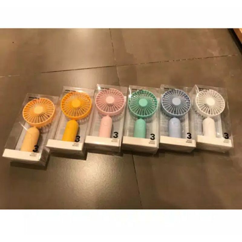 MINISO ORIGINAL MINI FAN PORTABLE Shopee Indonesia