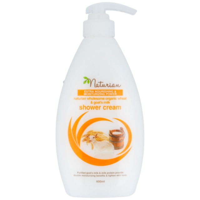 Jual Naturian Shower Cream 600 ml Shopee Indonesia