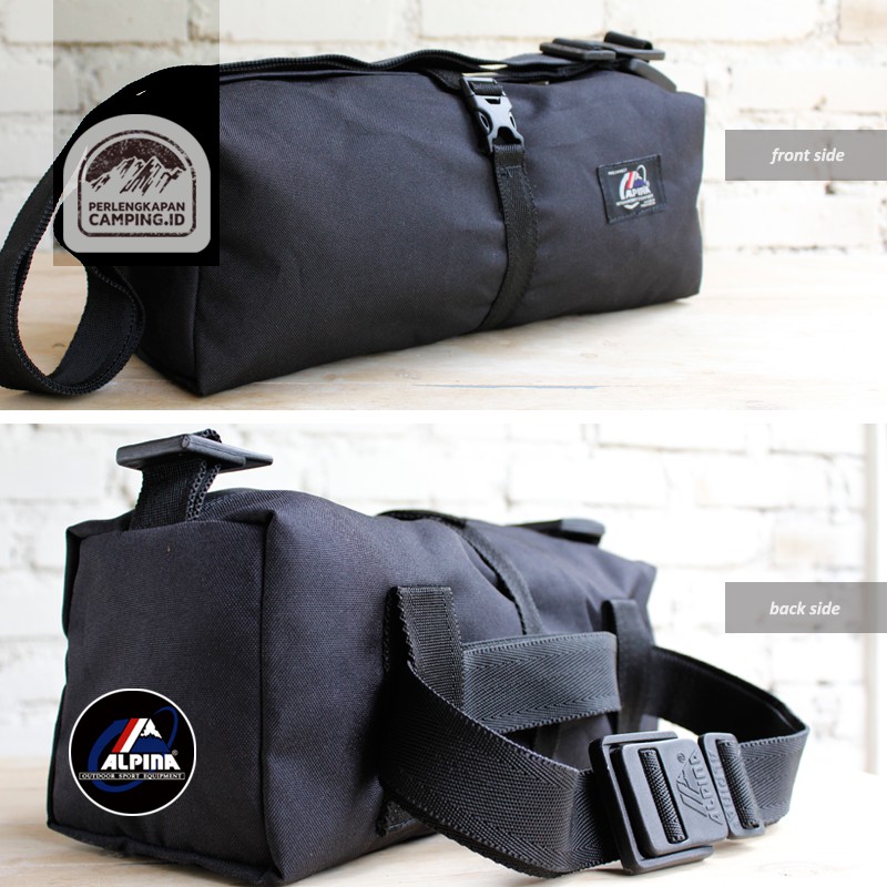 Tas Alpina Original Tas Alpina Selempang Tas Alpina Multifungsi Waist Bag Alpina (Basic