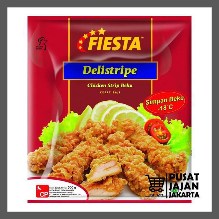 Jual Fiesta Delistripe 500 Gr Chicken Strip Daging Ayam Olahan Nugget